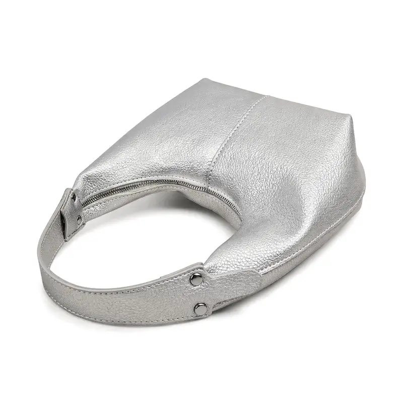 Sac Argenté Hobo – Image 4
