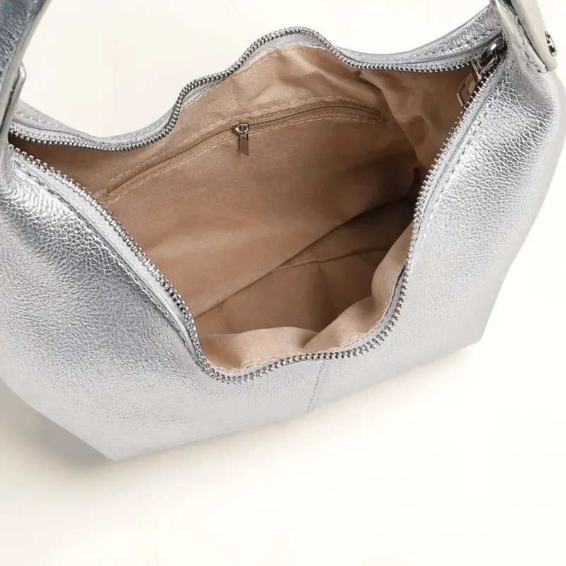 Sac Argenté Hobo – Image 5