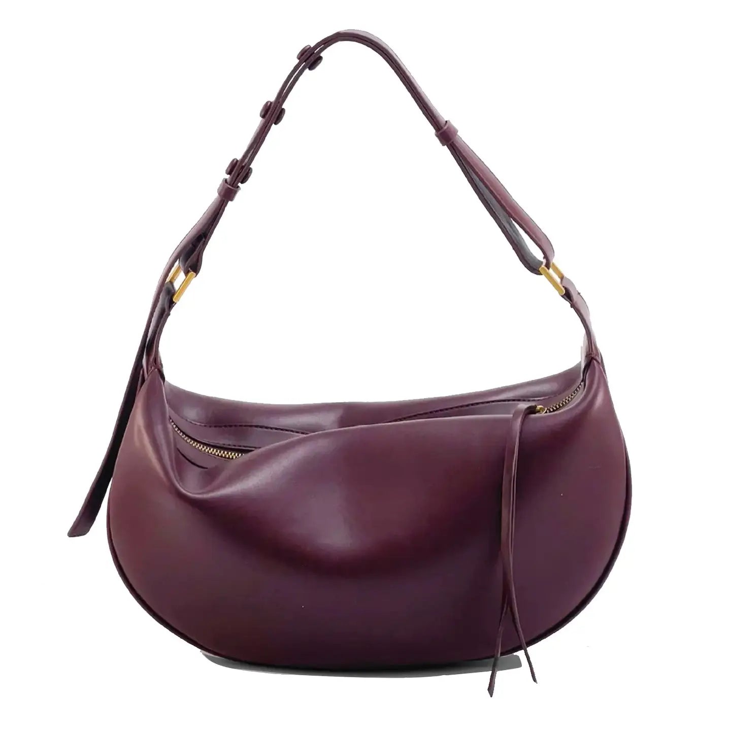 Sac Hobo Bordeaux – Image 3