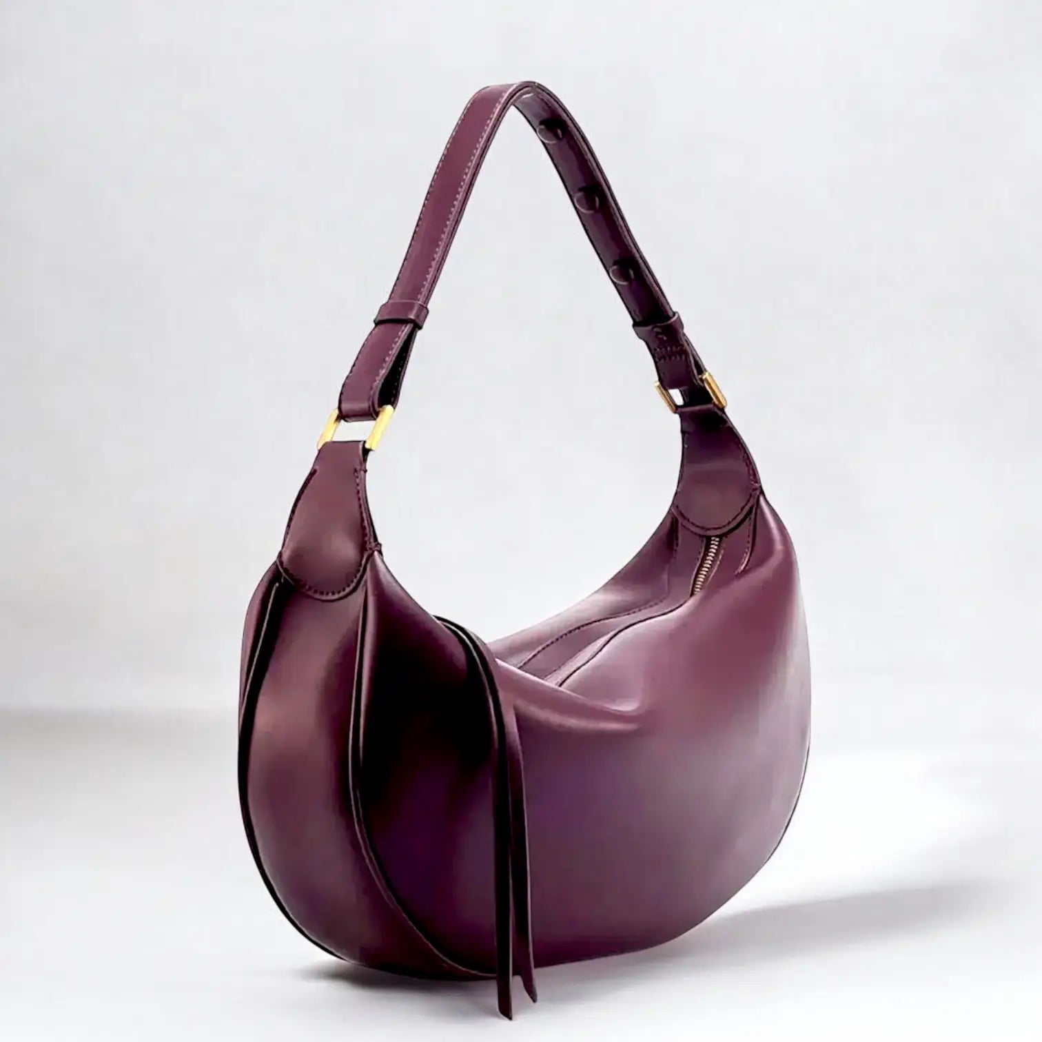 Sac Hobo Bordeaux