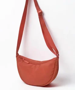 Sac Hobo Orange en Tissu