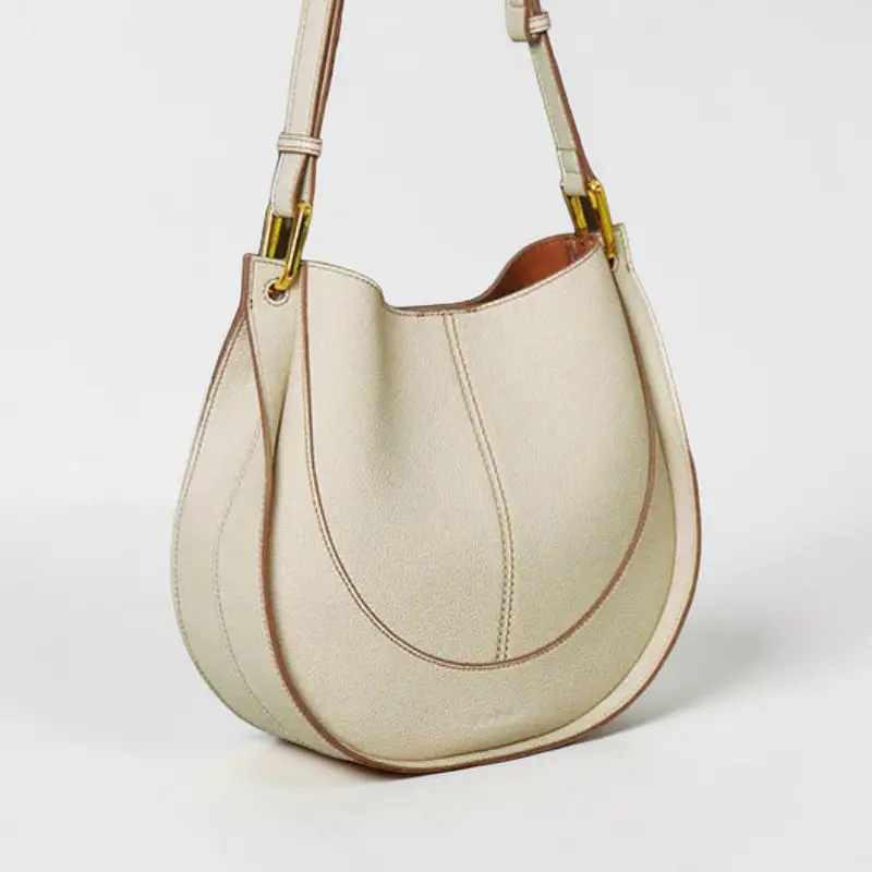 Sac Hobo Cuir Femme, Porté Épaule et Crossbody – Image 8