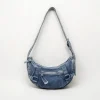 Sac Hobo en Denim pour Femme