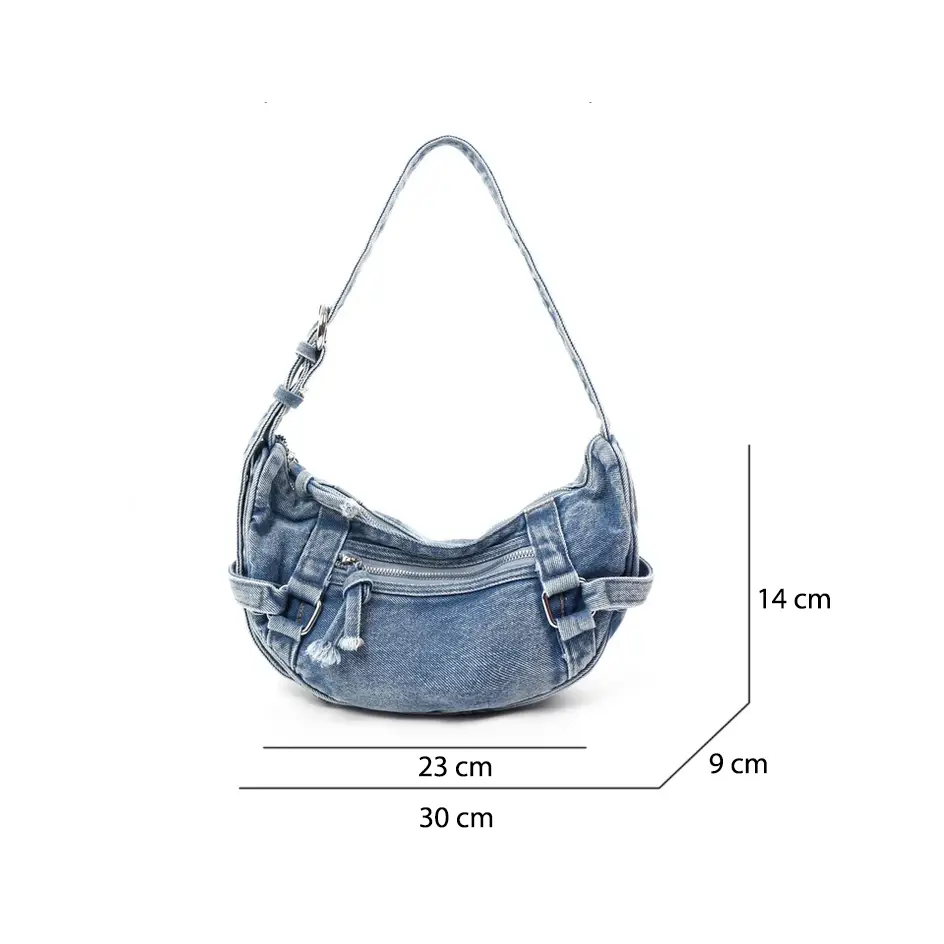 Sac Hobo Denim – Image 13
