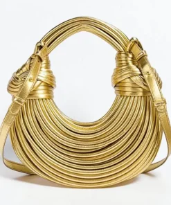 Sac Hobo Doré
