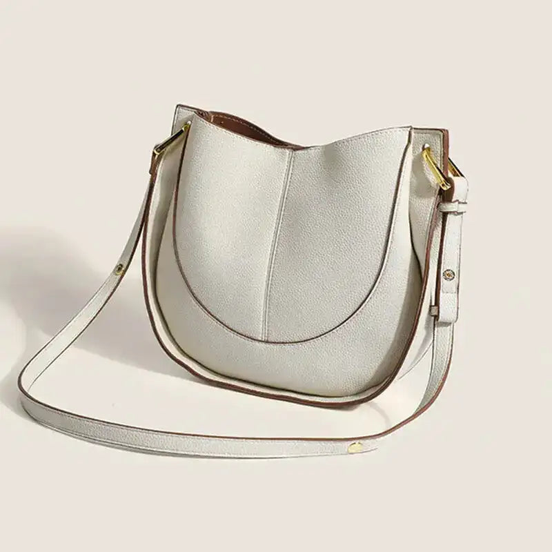 Sac Hobo Cuir Femme, Porté Épaule et Crossbody – Image 7