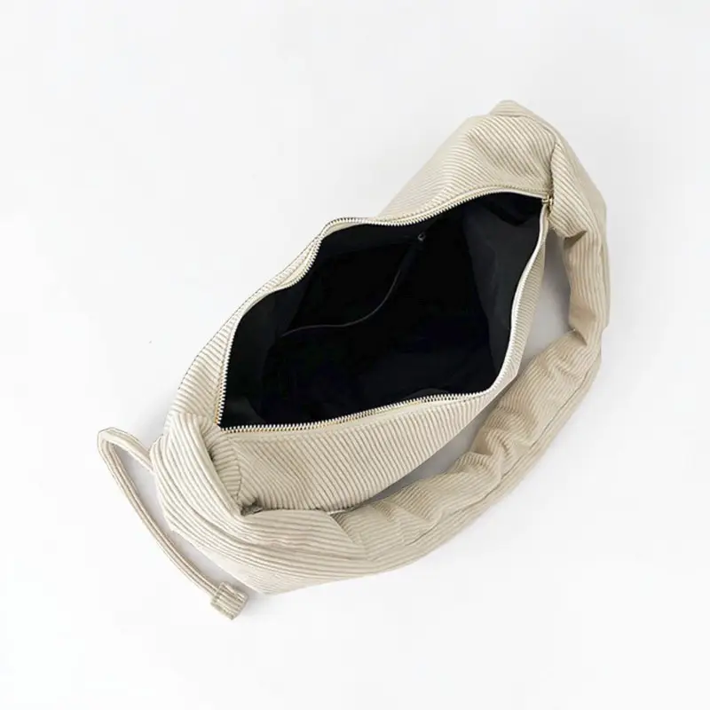Sac Hobo Velours Côtelé – Image 8