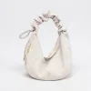 Hobo Velours Côtelé Blanc
